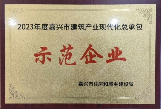 嘉興市現(xiàn)代化示范企業(yè)