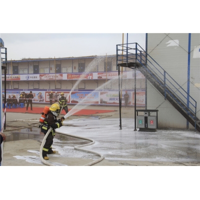 項(xiàng)目現(xiàn)場火災(zāi)演練