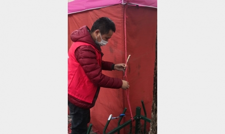 進(jìn)社區(qū)疫情防控志愿服務(wù)