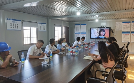 中潤項目黨支部成立活動